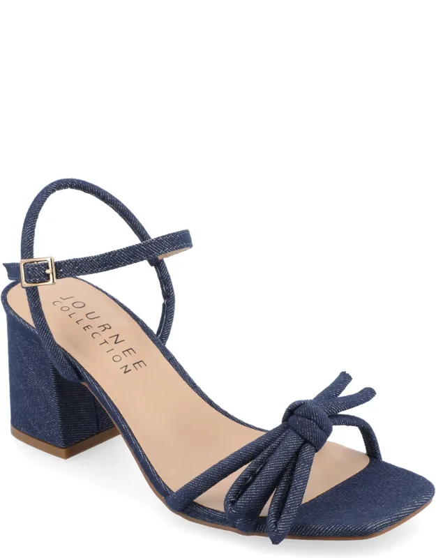 Journee Collection Tru Comfort Foam Sandals With Block Heel And Ankle Strap