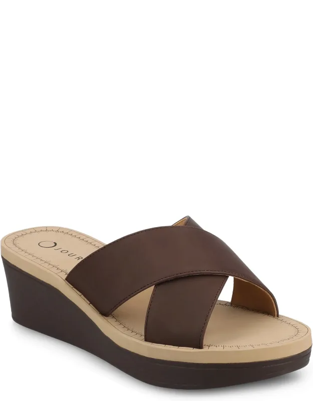Biara Platform Wedge Sandals