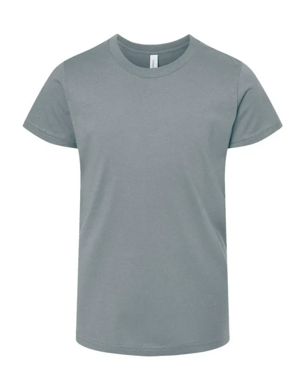 Youth Jersey Tee 100% Airlume Combed Cotton, Retail Fit
