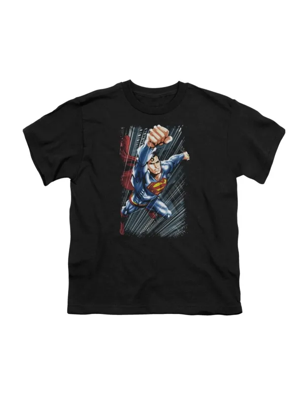 Superman Faster Than Short Sleeve Tee - Stylish For Everyday Wear