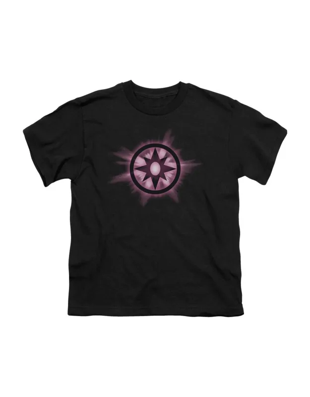 Green Lantern Sapphire Glow Short Sleeve Youth Tee - Stylish For Everyday Wear, 100% Cotton