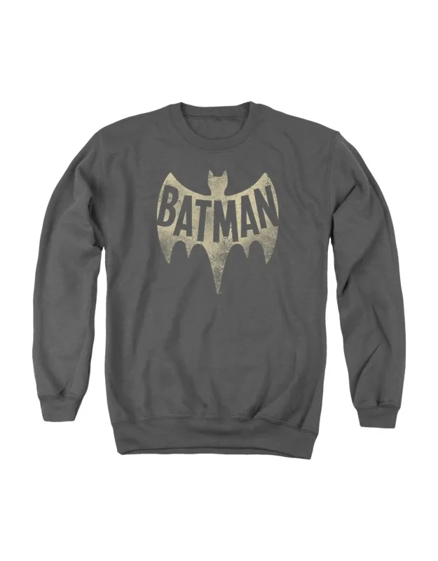 Batman Classic Tv Vintage Logo Crewneck Sweatshirt