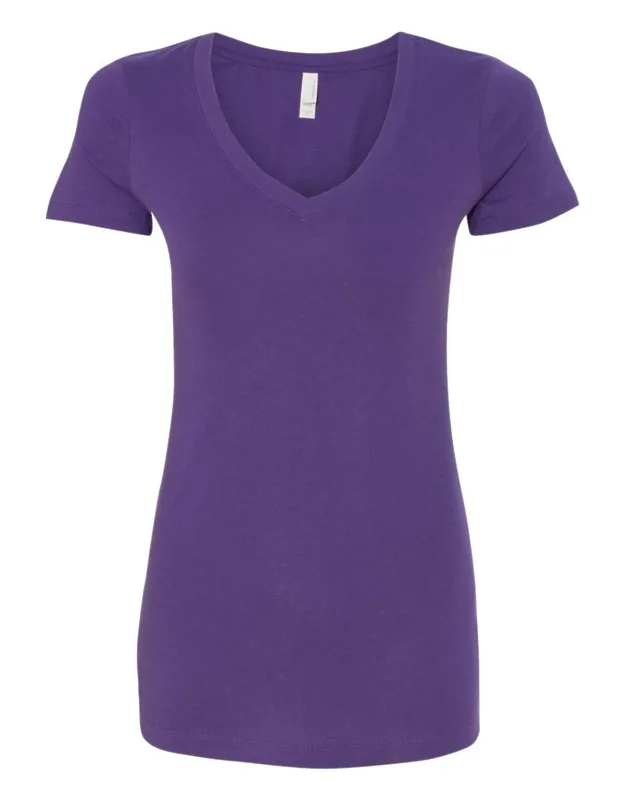 Next Level Ideal V-neck T-shirt 3.9 Oz./yd, 60/40 Combed Ringspun Cotton/polyester