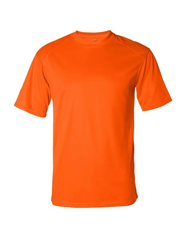 Badger B-core Sport Shoulders T-shirt 3.5 Oz./yd2 100% Polyester Moisture Management/antimicrobial Performance Fabric