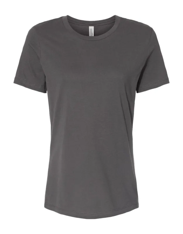 Relaxed Jersey Tee, 100% Airlume Combed And Ringspun Cotton, Tear Away Label