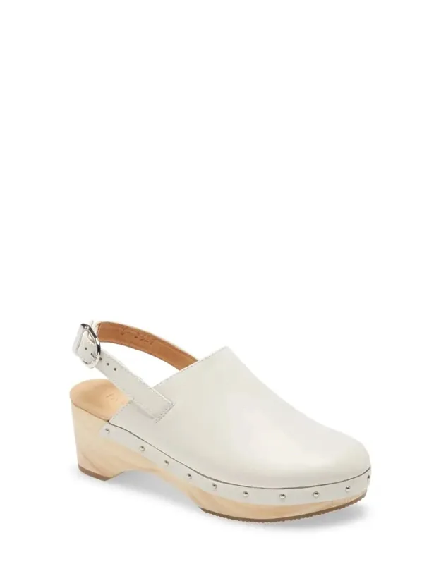 Zen Slingback Clogs