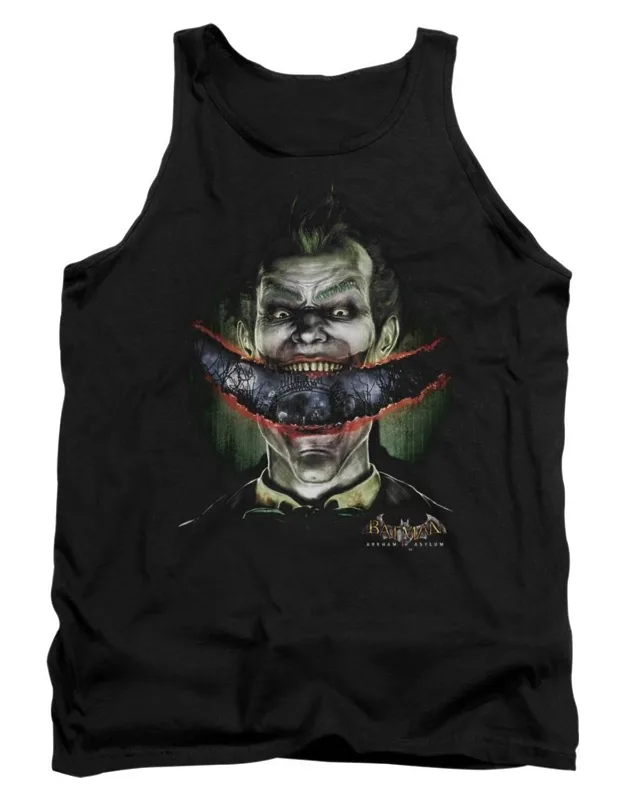 Batman Arkham Asylum Crazy Lips Tank Top