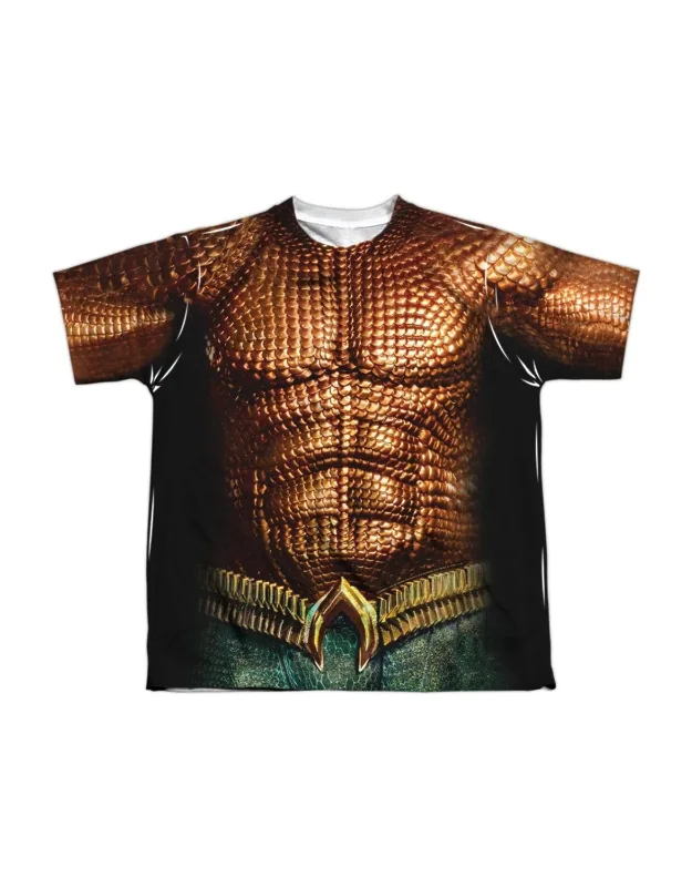 Aquaman Movie Short Sleeve Poly Crew Tee