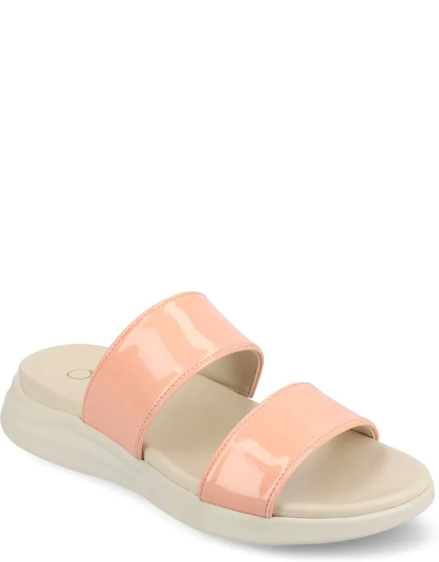 Janis Sandals With Multi-strap Design And Cushioned Footbed