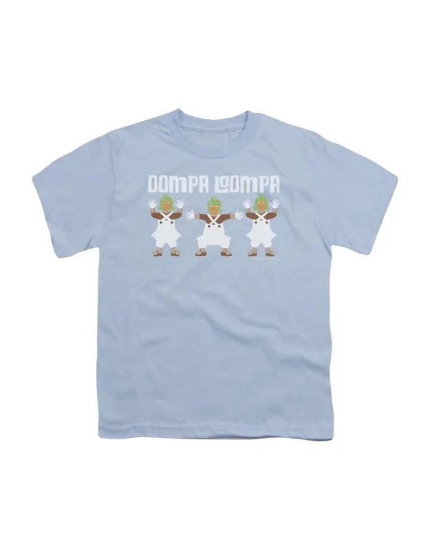 Willy Wonka And The Chocolate Factory Oompa Loompa Short Sleeve Tee - 100% Cotton, Stylish Design