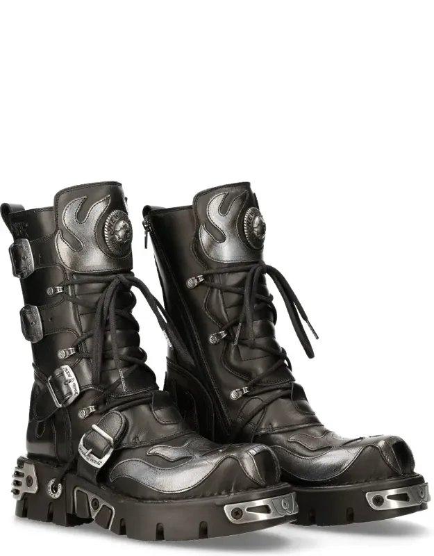 Flame Gothic Boots