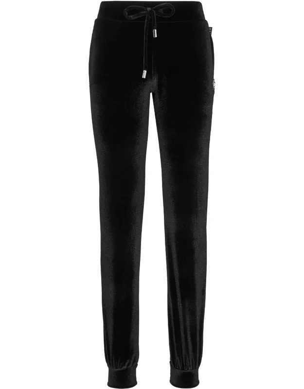 Jogging Trousers Soft Stretch Chenille