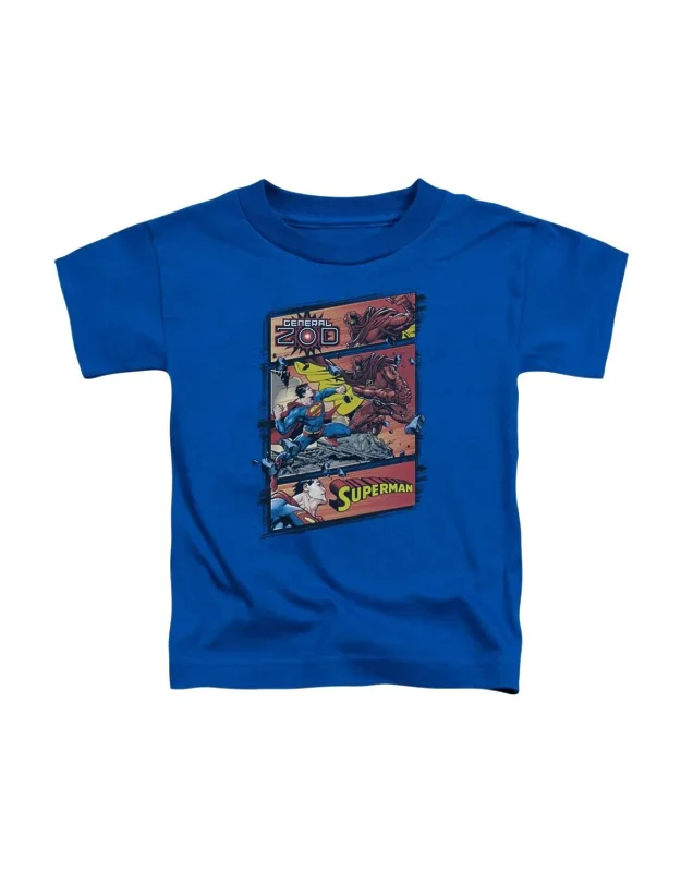 Superman Vs Zod Short Sleeve Tee - Stylish For Everyday Wear