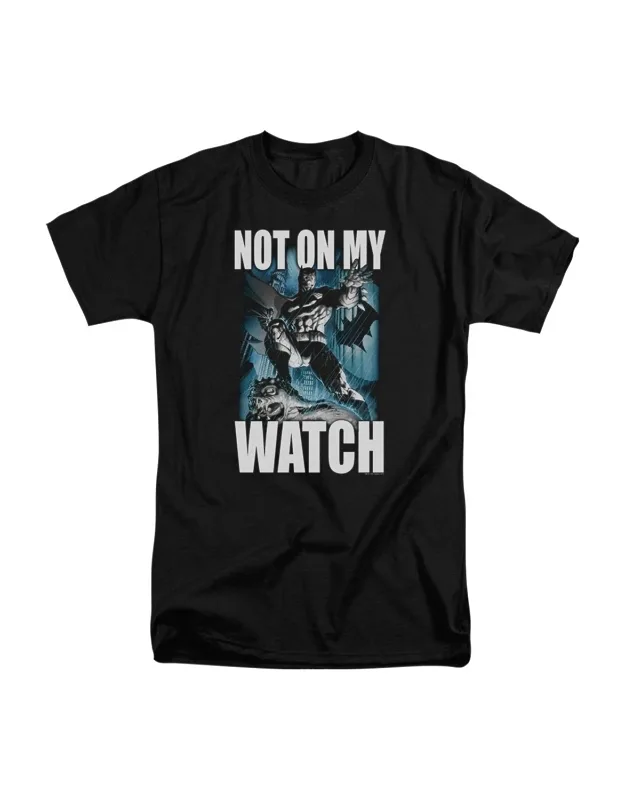 Batman Not On My Watch Short Sleeve Tee - Stylish, Easy