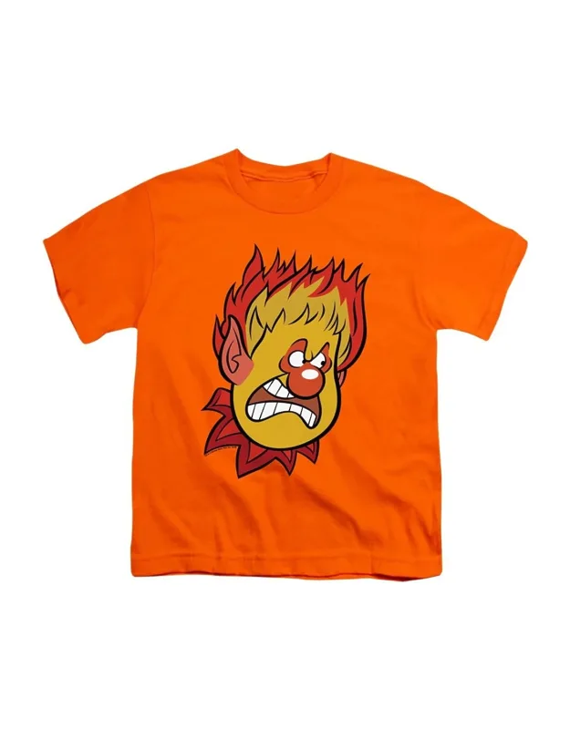 The Year Without A Santa Claus Heat Miser Short Sleeve Youth Tee - Stylish For Everyday Wear, 100% Cotton