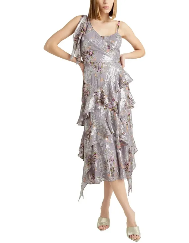 Silk-blend Dress