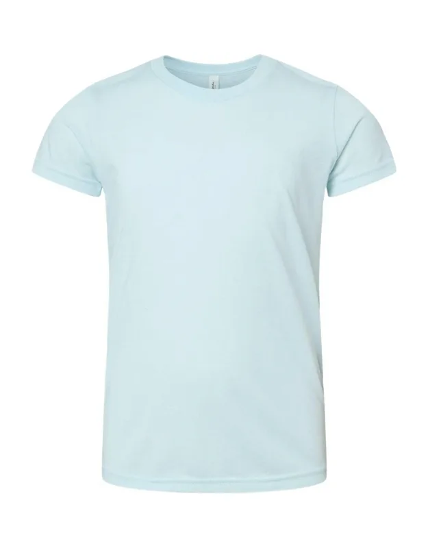 Youth Triblend Tee, 3.8 Oz./yd2, 50/25/25 Polyester/cotton/rayon