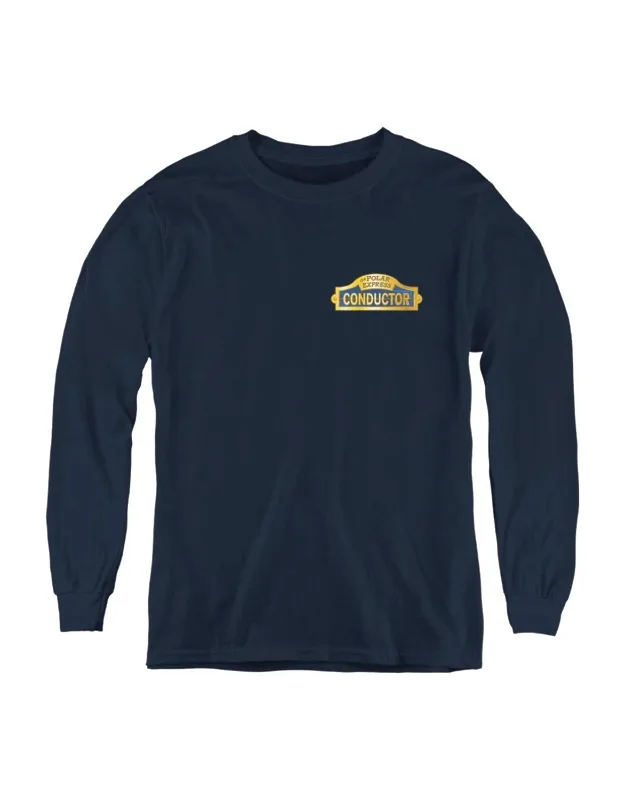 Polar Express Conductor Long Sleeve Tee