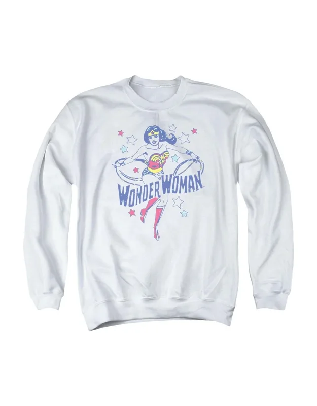 Wonder Woman Stars Crewneck Sweatshirt