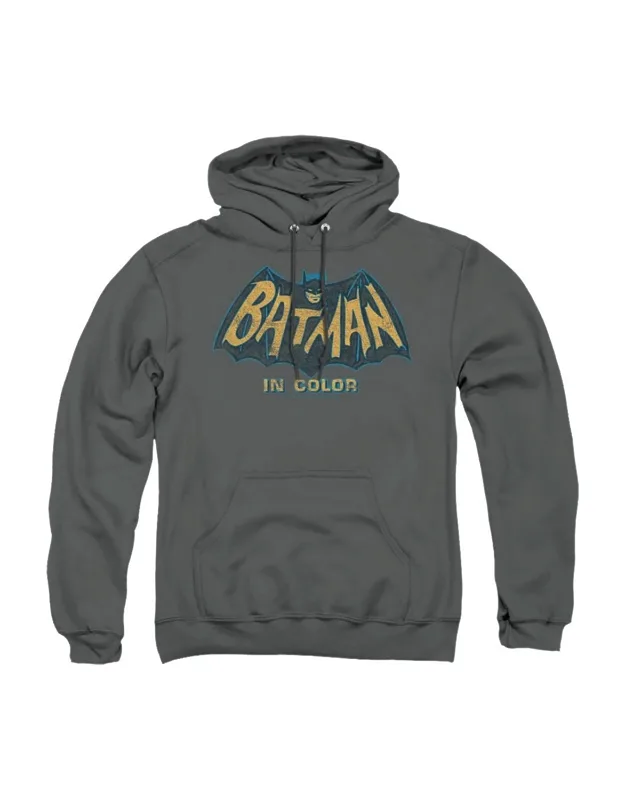 _batman Classic Tv In Color Pull Over Hoodie / Hooded Sweatshirt - Stylish And Easy Wear_