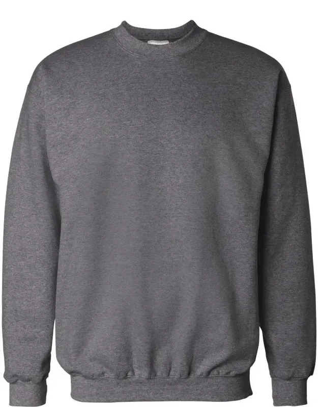 Ultimate Cotton Crewneck Sweatshirt, Low-pill Fleece, Spandex Blend Ribbed Cuffs