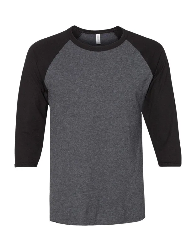 Premium Blend Ringspun Baseball T-shirt With Moisture Wicking Properties