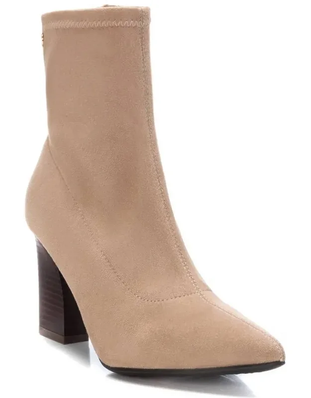 Suede Dress Booties