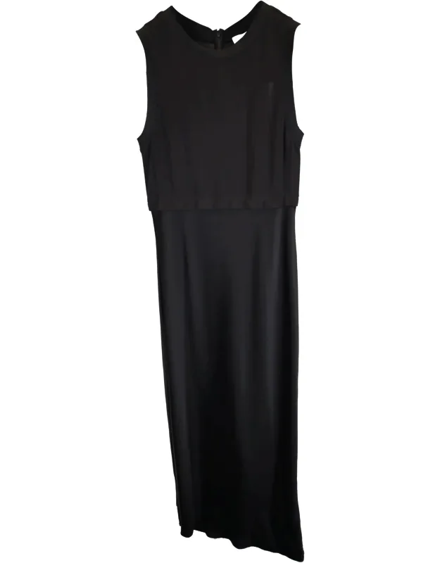 Maxi Layered Effect Sleeveless Dress