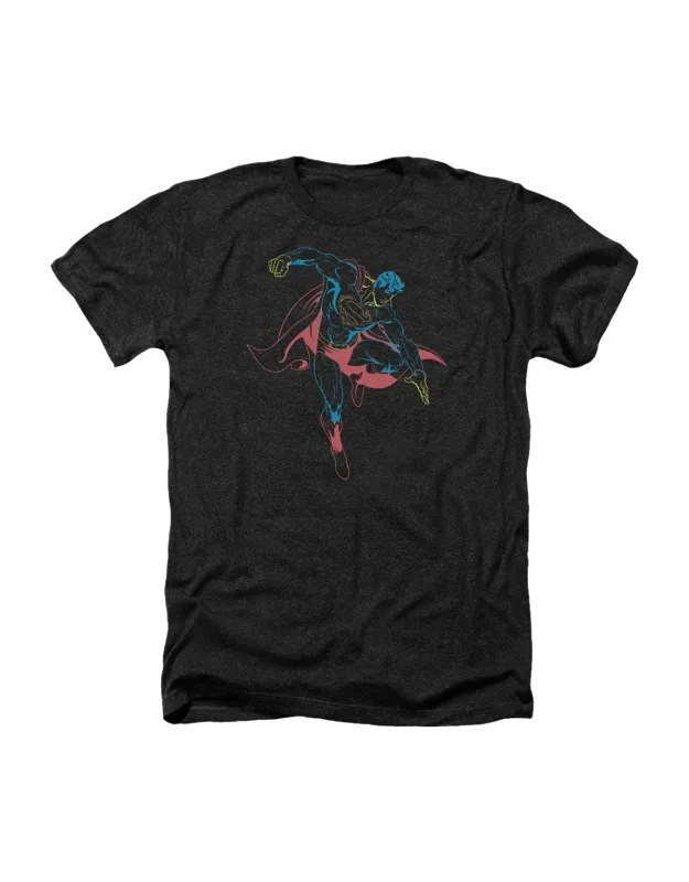 Superman Neon Heather Tee
