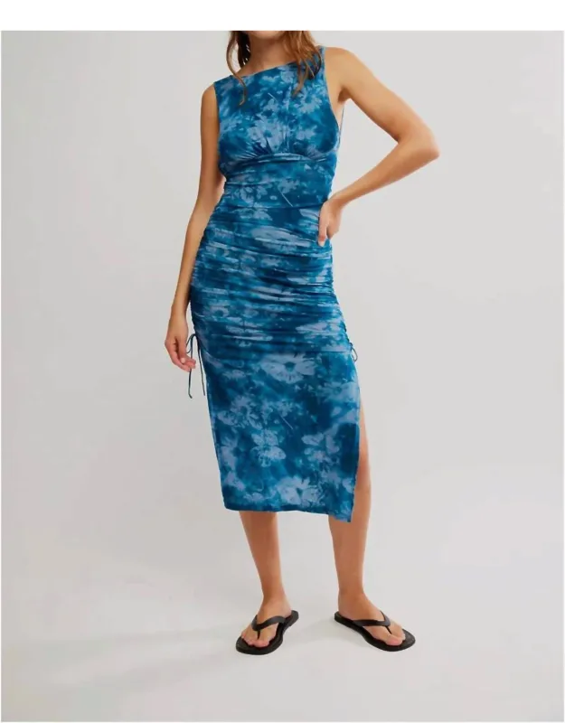Take Me Away Midi Dress