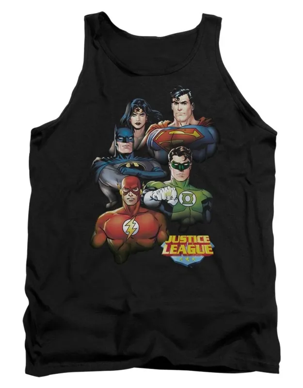 Justice League Of America Group Portrait Tank Top