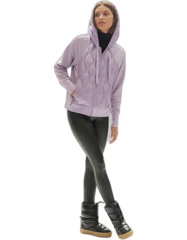 W Down Zip Hoodie - Insulated With Sustainably Sourced Down, Moisture-wicking Comfort And Flexibility