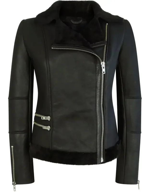 Tailored Fit Merino Sheepskin Jacket