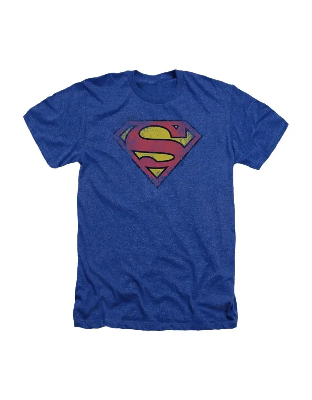 Superman Destroyed Supes Logo Tee
