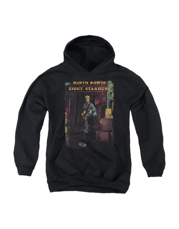 David Bowie Ziggy Stardust Album Pull Over Hoodie - Stylish Everyday Wear