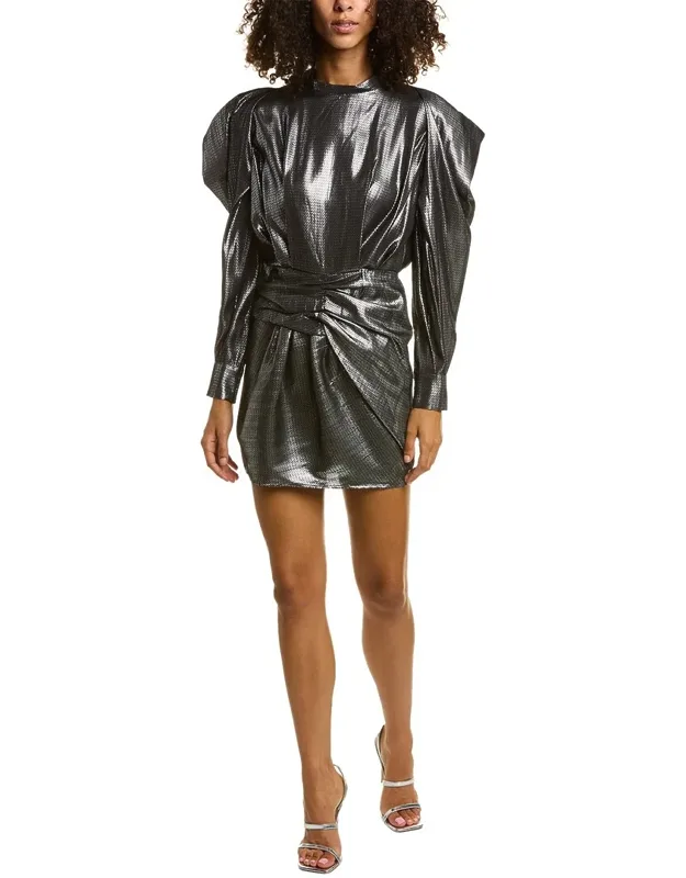 Kapena Silk-blend Mini Dress