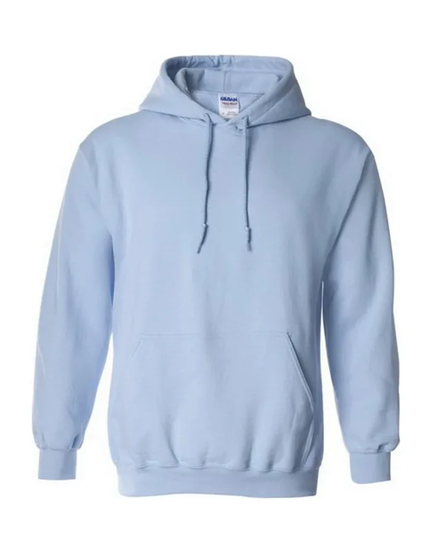 Gildan Heavy Blend Hooded Sweatshirt With Air Jet Spun Yarn And Pouch Pocket