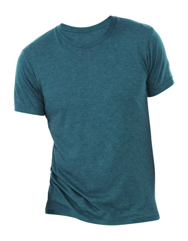 Canvas Triblend Crew Neck T-shirt - Soft Fabric, Retail Fit