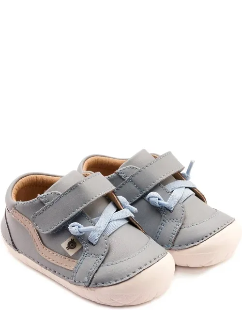 Pave Squiggle Leather Sneakers