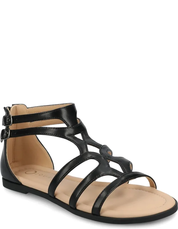 Genneva Medium And Wide Width Flat Sandals