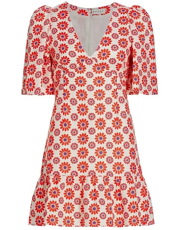 Mariana Dress, Retro Fleur