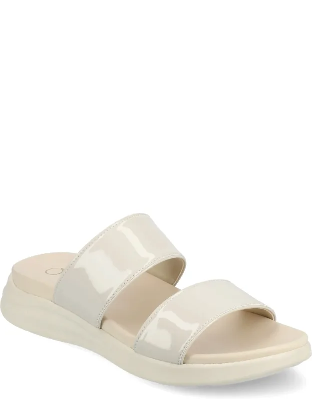 Janis Sandals With Cushioned Footbed And Half-platform Heel