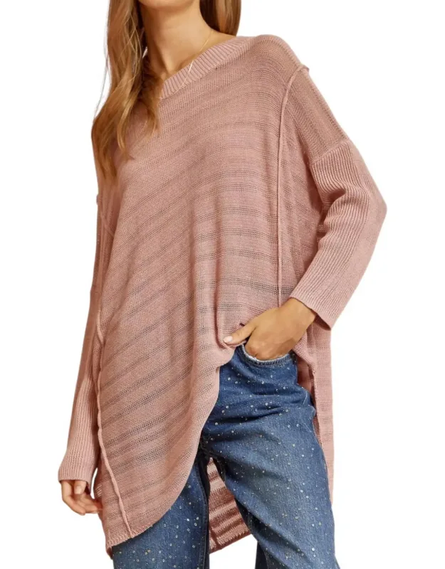 It's Worth It Tunic Sweater