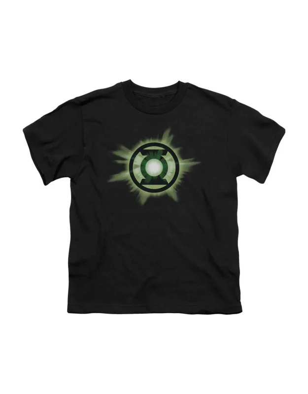 Green Lantern Glow Short Sleeve Tee - 100% Cotton, Stylish Design