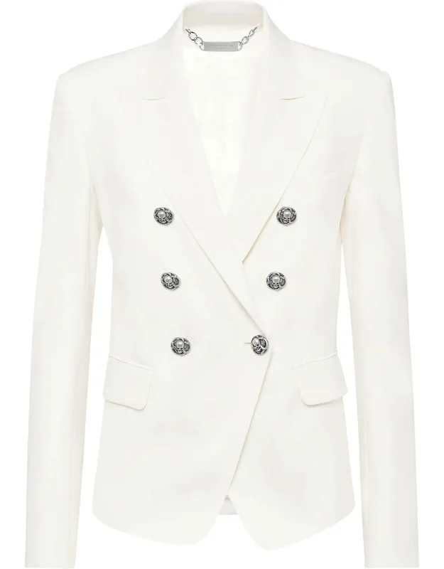 Fitted Blazer Snug-fit Stretch Blazer