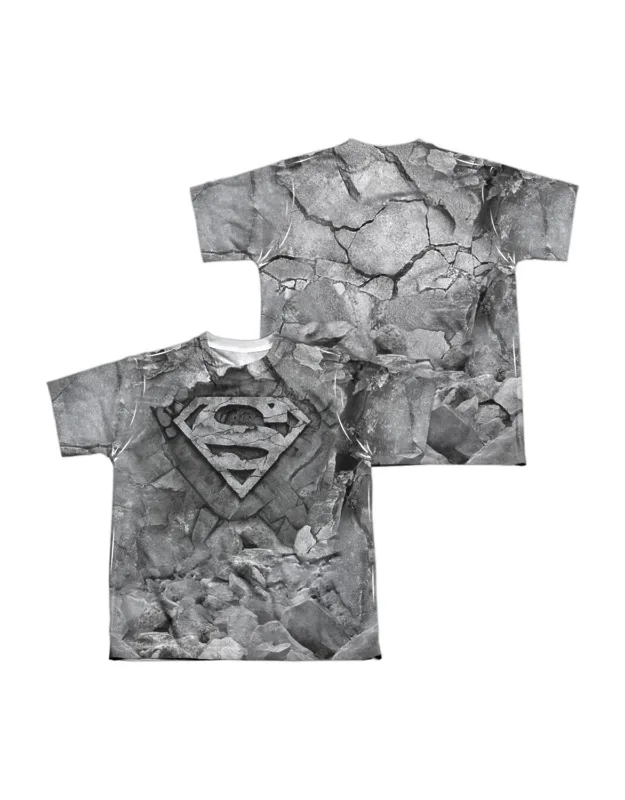 Superman Rock & Rumble Short Sleeve Poly Crew Tee - Stylish For Everyday Wear