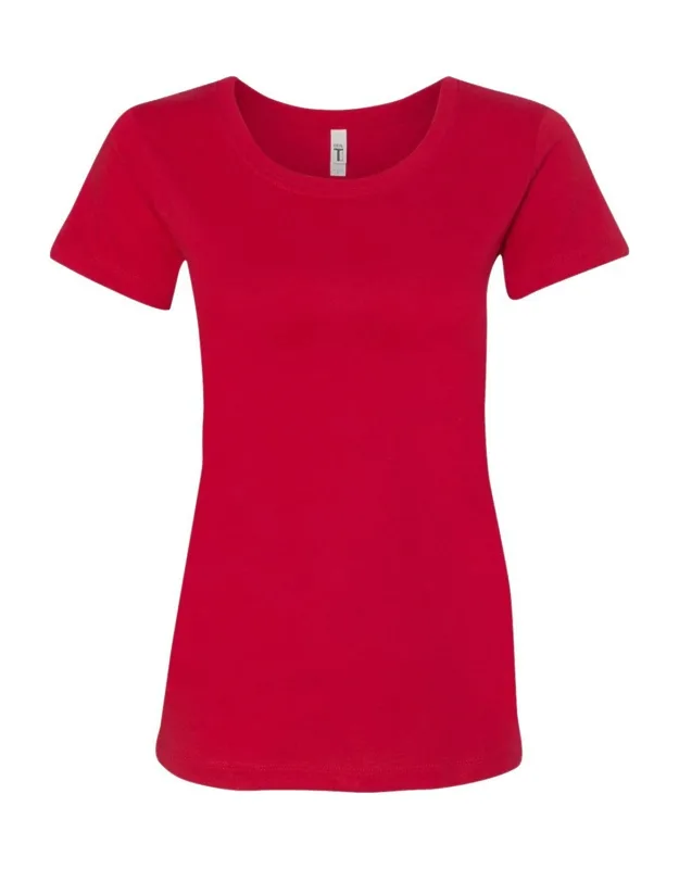 Next Level Ideal T-shirt 4 Oz./yd, Fabric Laundered