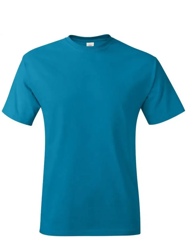 Hanes Authentic T-shirt Classic Fit, Set-in 1x1 Ribbed Crewneck