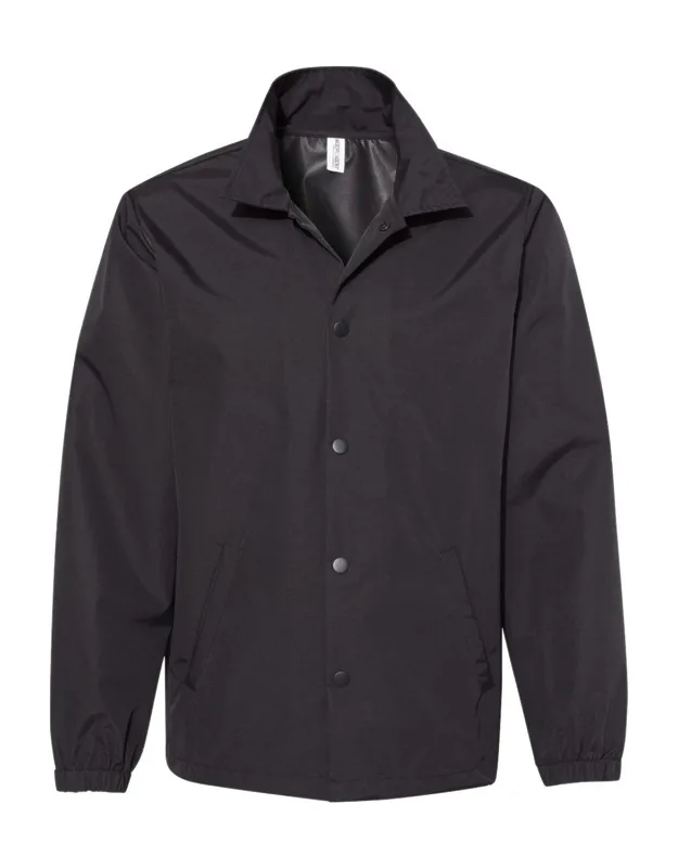 Water-resistant Windbreaker Coach Jacket