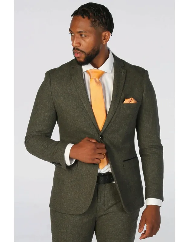 Wool Blend Tweed Sport Coat